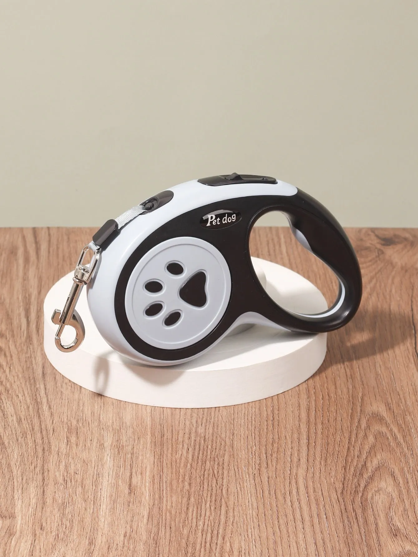 1pc 5M Automatic Paw Print Pet Leash