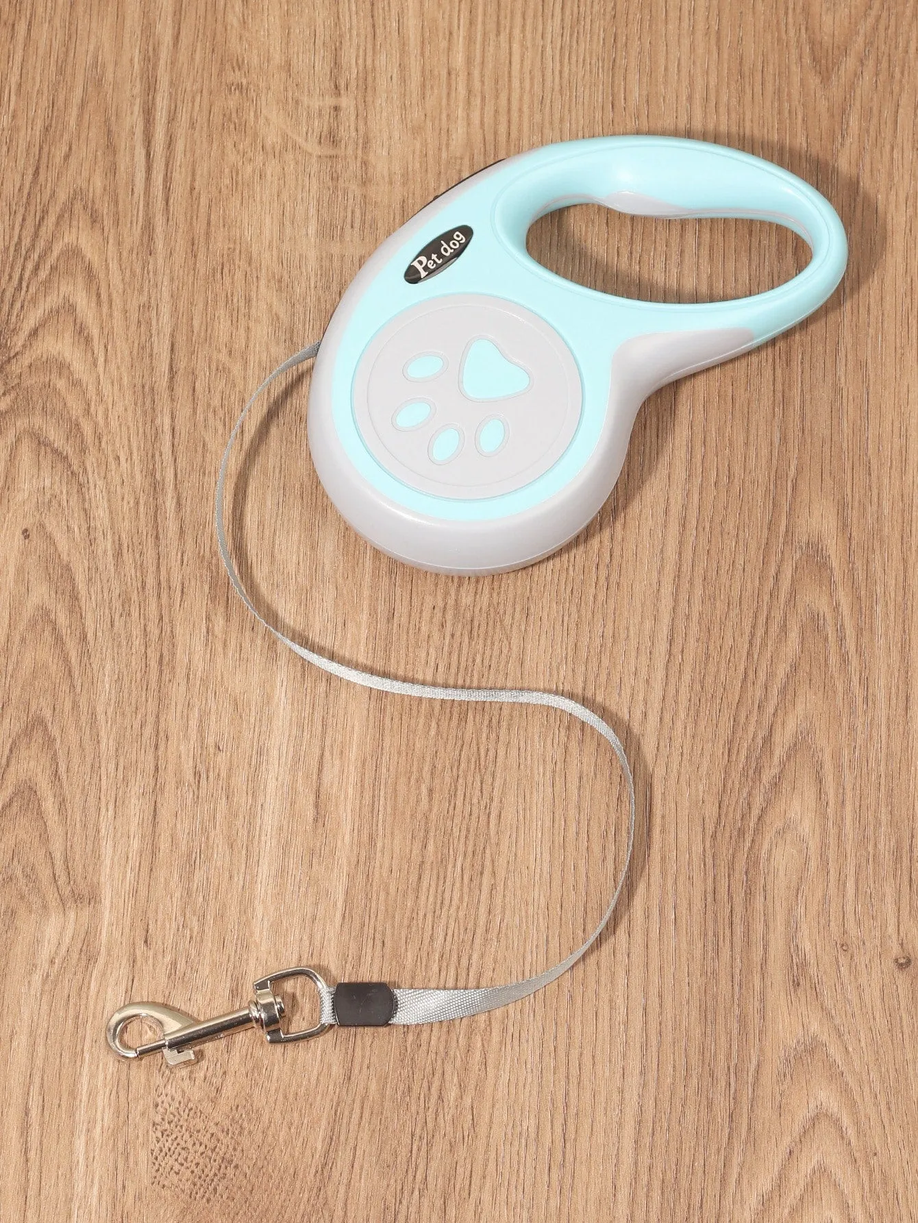 1pc 5M Automatic Paw Print Pet Leash