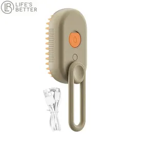 3-in-1 Pet Steam Brush: The Ultimate Grooming Tool for Cats and Dogs