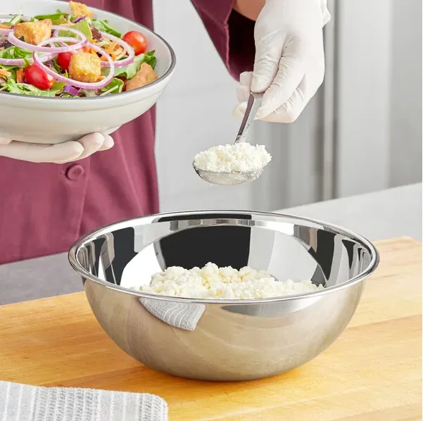 3 Quart Heavy Weight Shiny Stainless Steel Mixing Bowl
