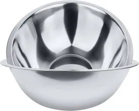 5 Qt Stainless Steel Mixing Bowl 11.5 Inches Diameter, Flat Base bowls set of 2