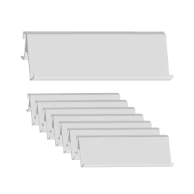 8 Qty 9 inch Plastic Shelves Wall Rail System Hanging Accessory Holder