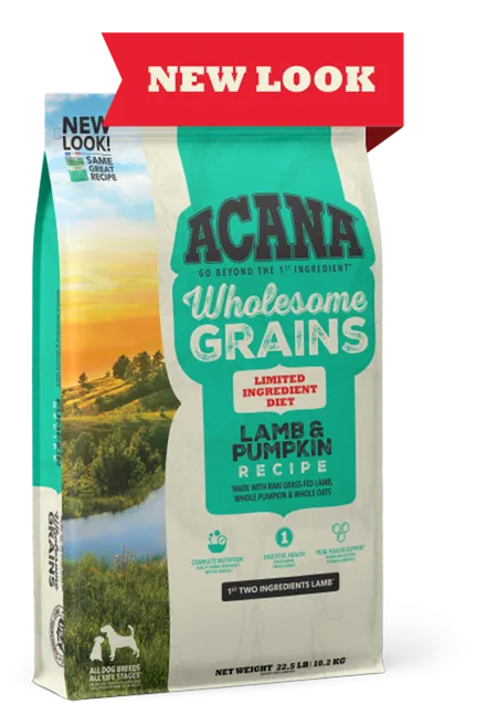 Acana Dog Wholesome Grains Lamb & Pumpkin 4lbs