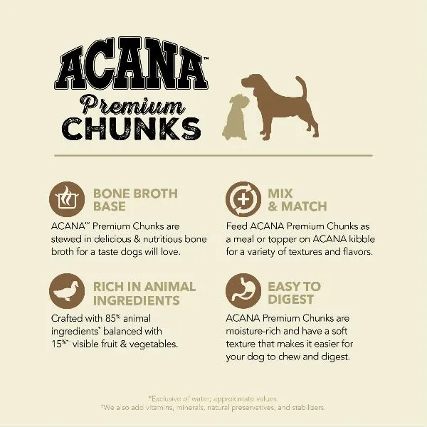 ACANA Duck Recipe in Bone Broth Canned Dog Food