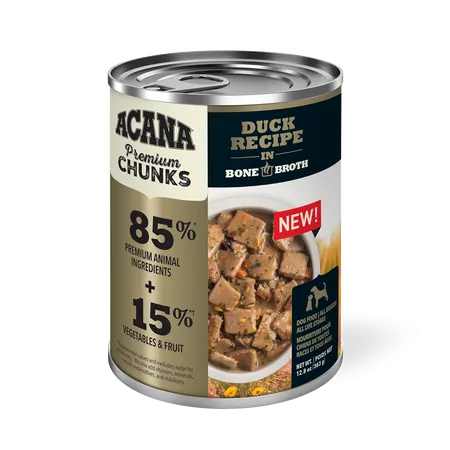 ACANA K9 12.8z DUCK CHUNK RECI