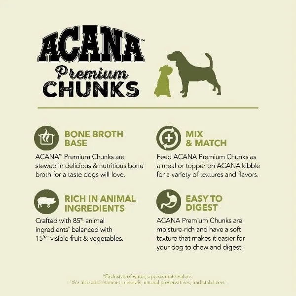 ACANA Pork Recipe in Bone Broth Canned Dog Food