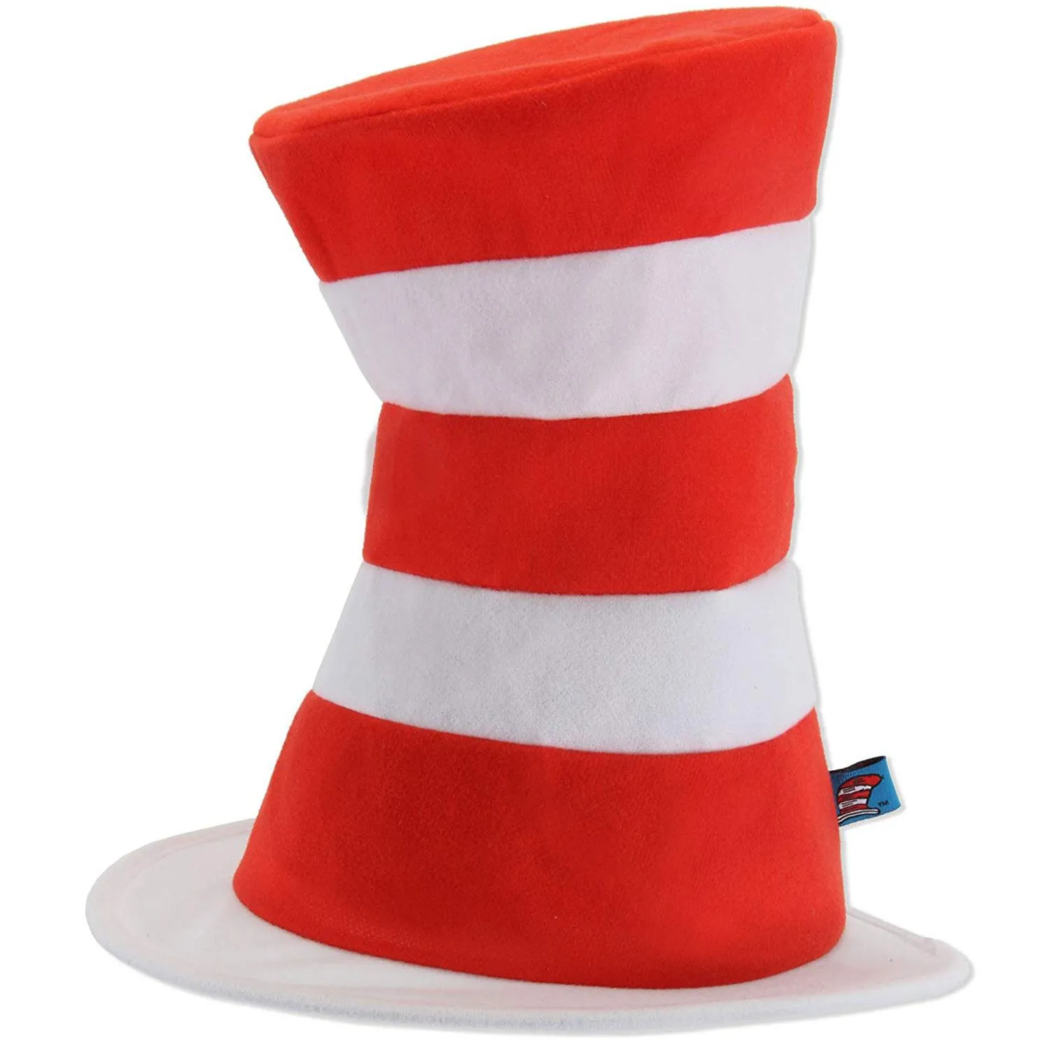 Adult Dr. Seuss Cat In The Hat Tricot Plush Hat