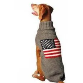 AMERICAN FLAG DOG SWEATER
