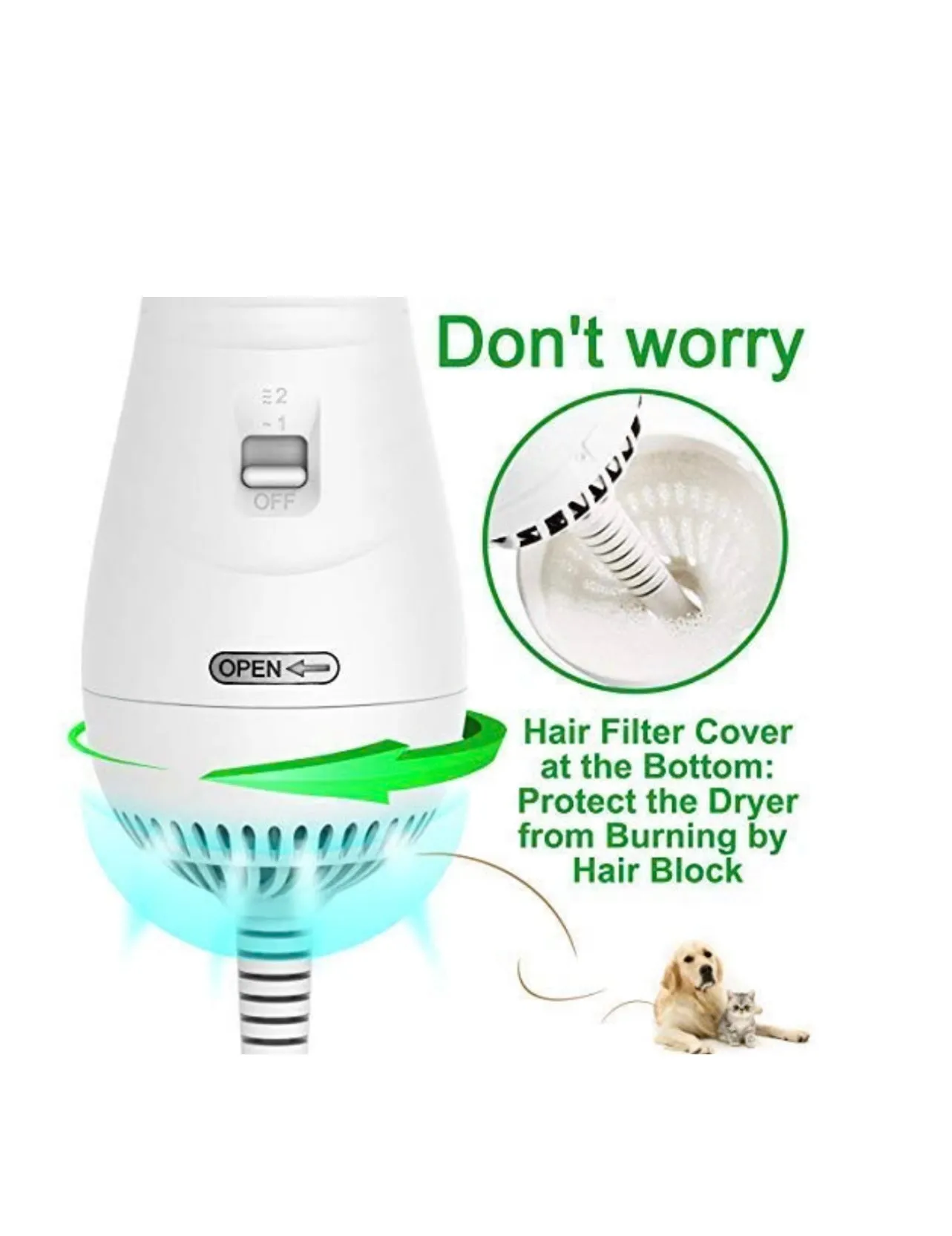 Bark Blow All-In-One Dog Dryer Brush