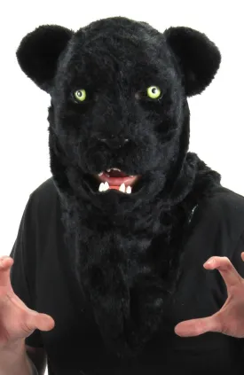 Black Panther Mask with Moving Mouth