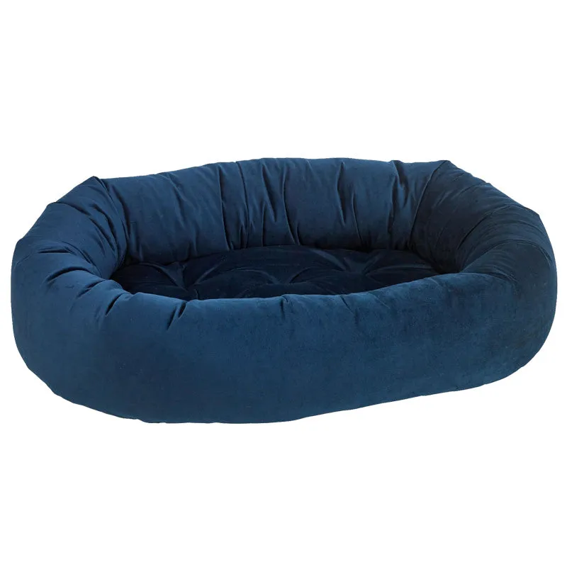Bowsers Calming Donut Dog Bed Microvelvet Fabric Washable Cover