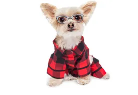 BUFFALO CHECK DOG PAJAMAS