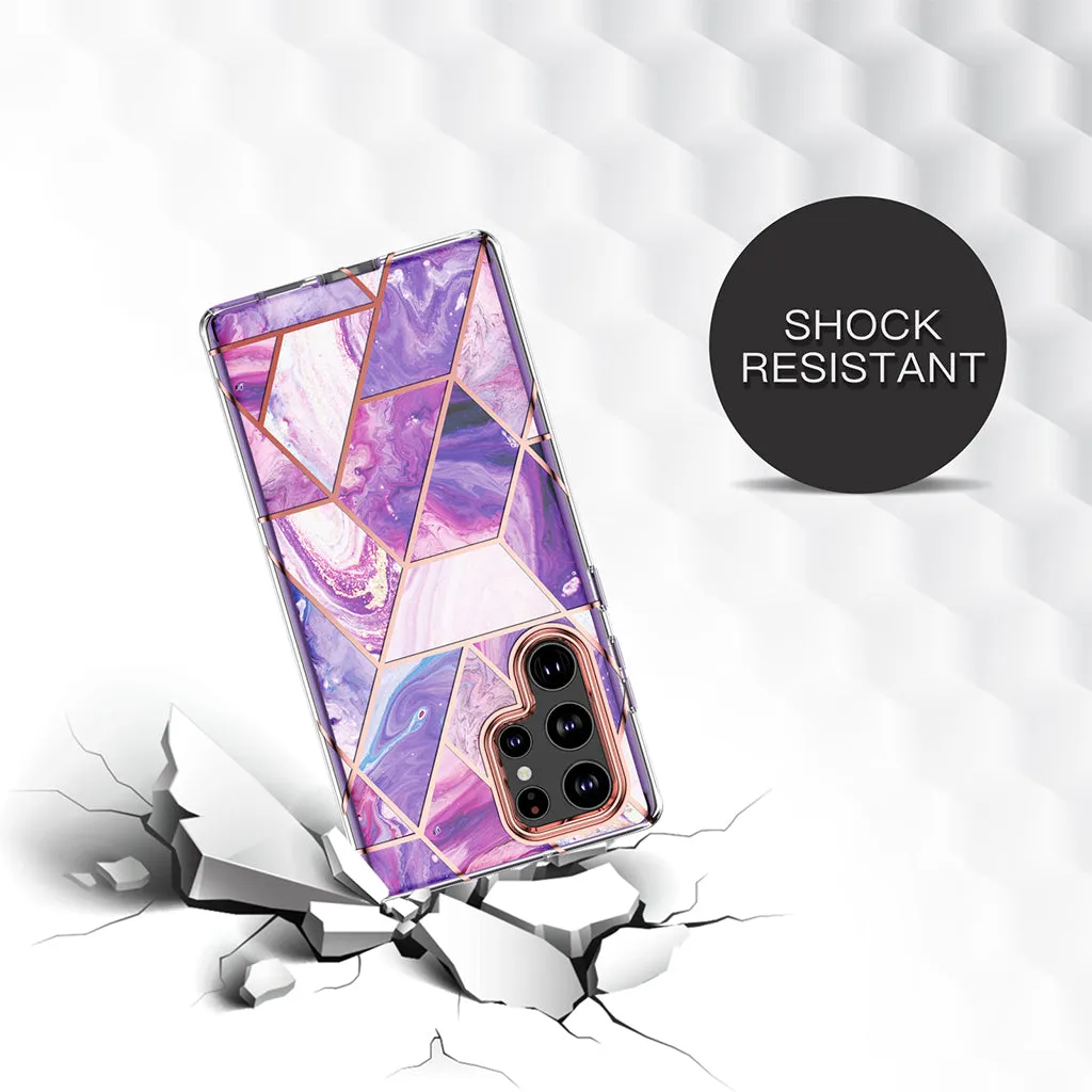 Case for Samsung Galaxy S24 Ultra Case, Slim Phone Cases for Samsung Galaxy S24 Ultra (Purple)