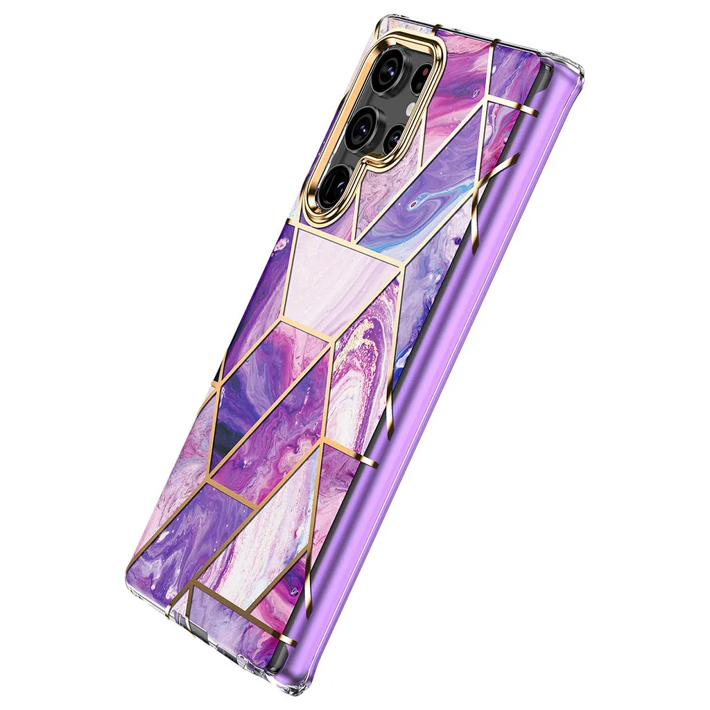 Case for Samsung Galaxy S24 Ultra Case, Slim Phone Cases for Samsung Galaxy S24 Ultra (Purple)