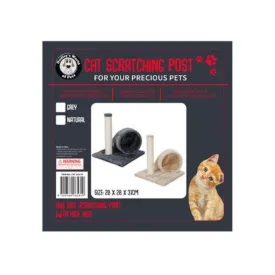 Cat Scratch Post with Hide Hub - 28cm x 28cm x 31cm
