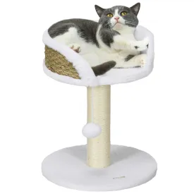 Cat Tree Tower with Scratching Posts White