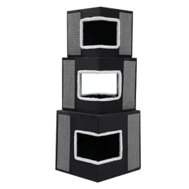 Catsby Black Essendon Tower - 45cm x 45cm x 120cm