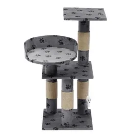 Catsby Charcoal Sandringham Cat Tree - 30cm x 30cm x 65cm