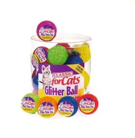 Classic Glitter Balls 40mm - Pack of 24