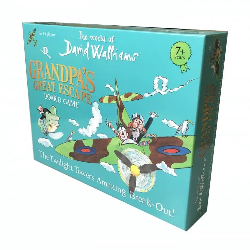 David Walliams - Grandpa's Great Escape - The Twilight Towers Amazing Break-Out! Board Game