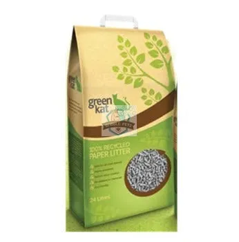 Green Kat Recycle Paper Cat Litter