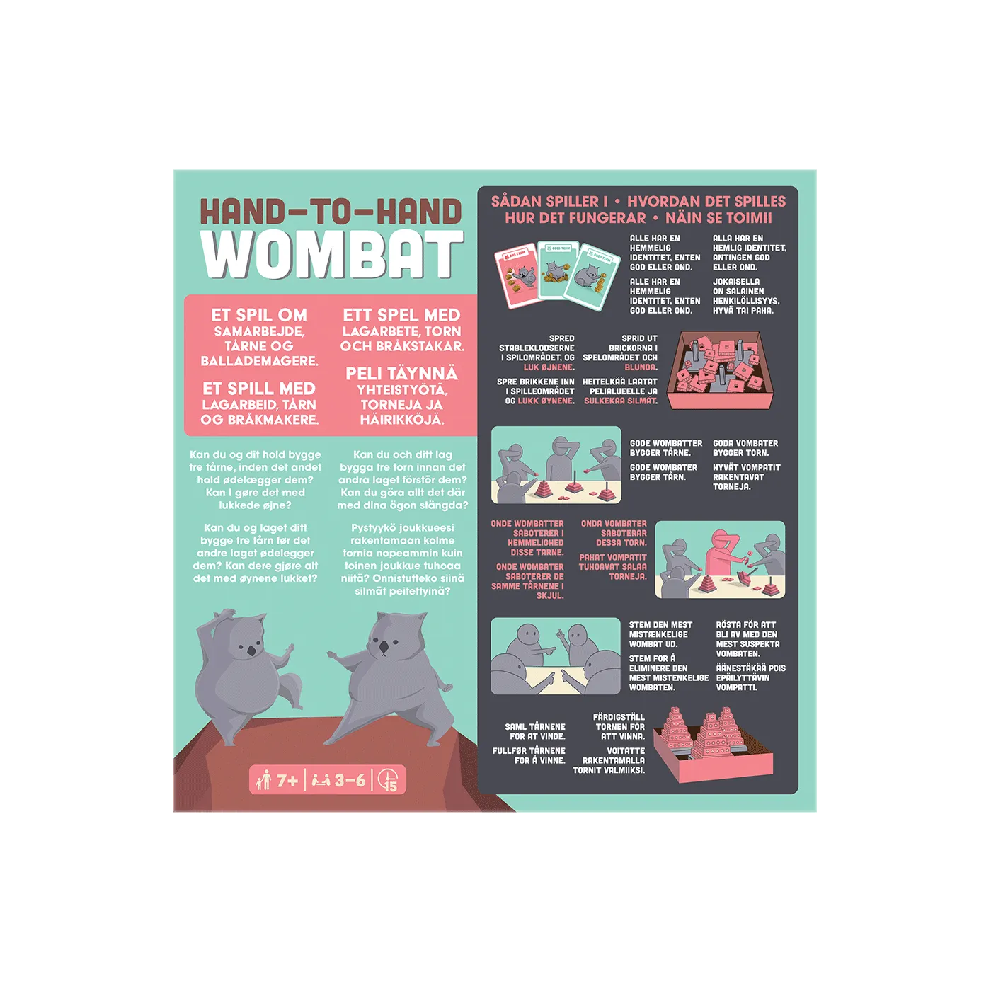 Hand-To-Hand Wombat