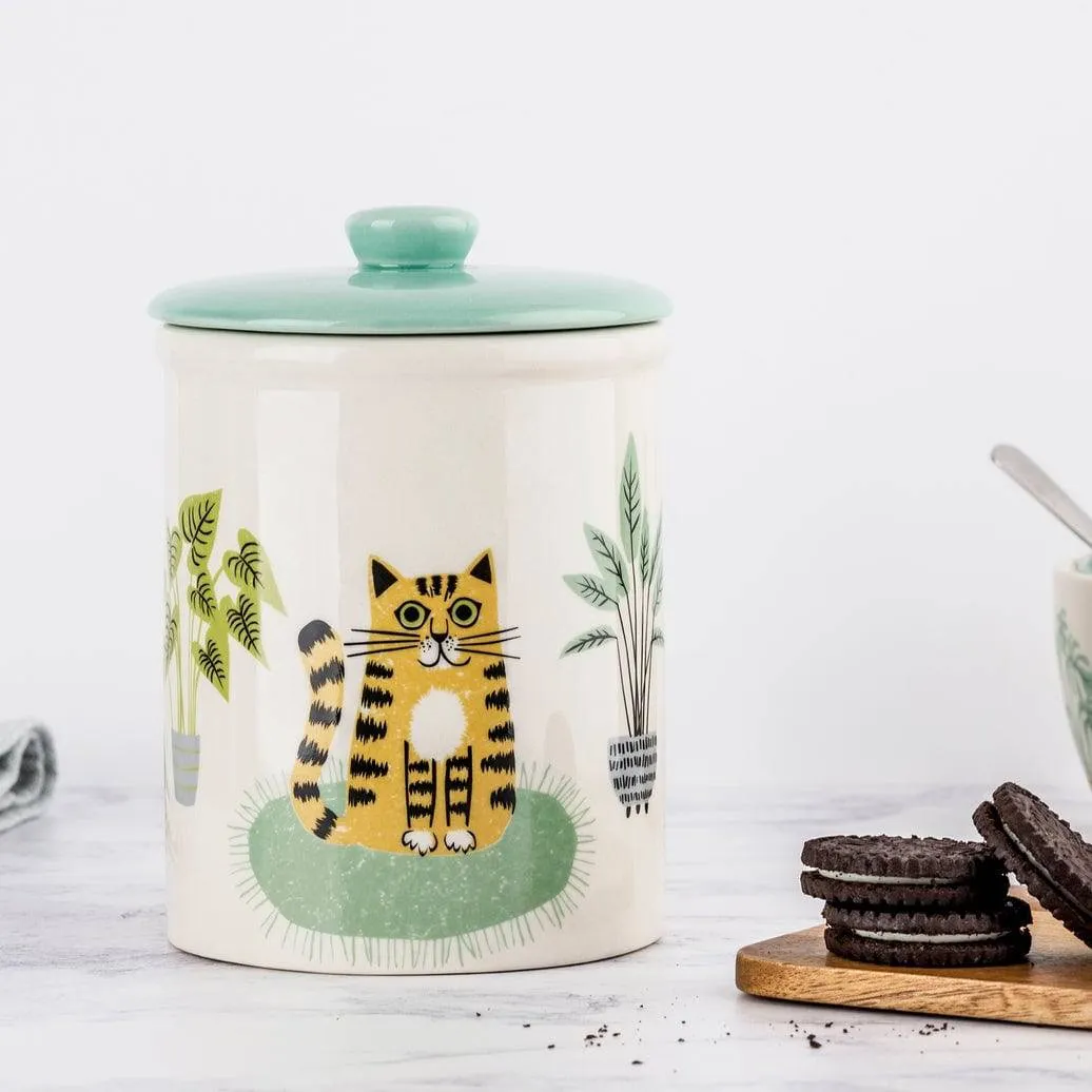 Hannah Turner Storage Jar Cat