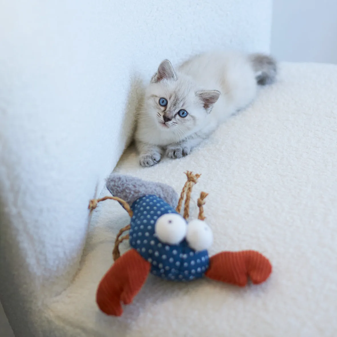 Kazoo Snappy Lobster Cat Toy^^^