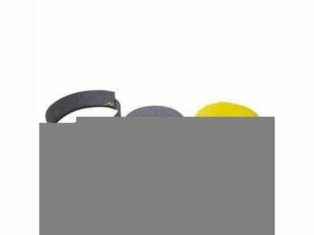 MAUI FELT BASKET YELLOW & GRAY