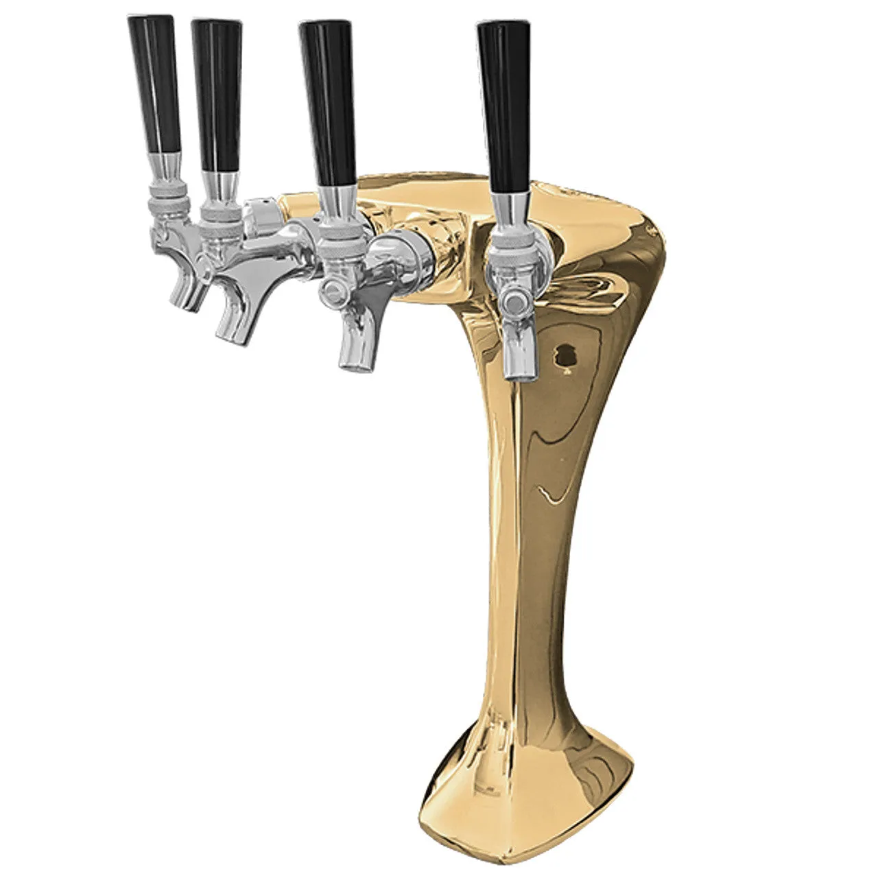 Milano Beer Tower - Quadruple Tap (Glycol Chilled)