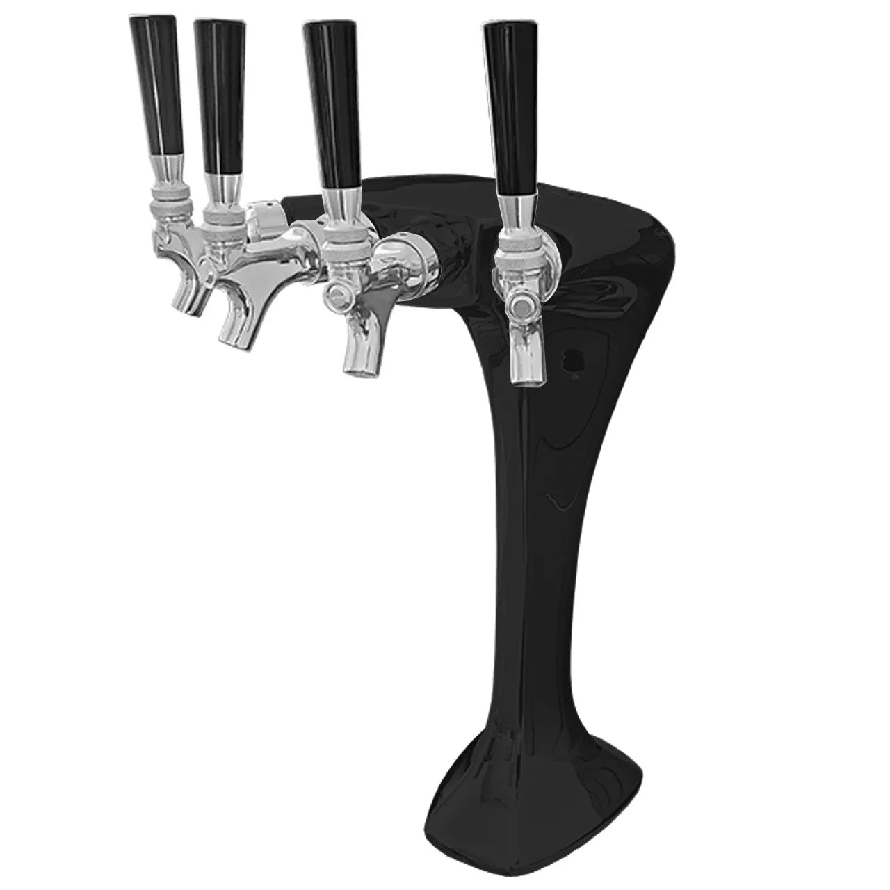 Milano Beer Tower - Quadruple Tap (Glycol Chilled)