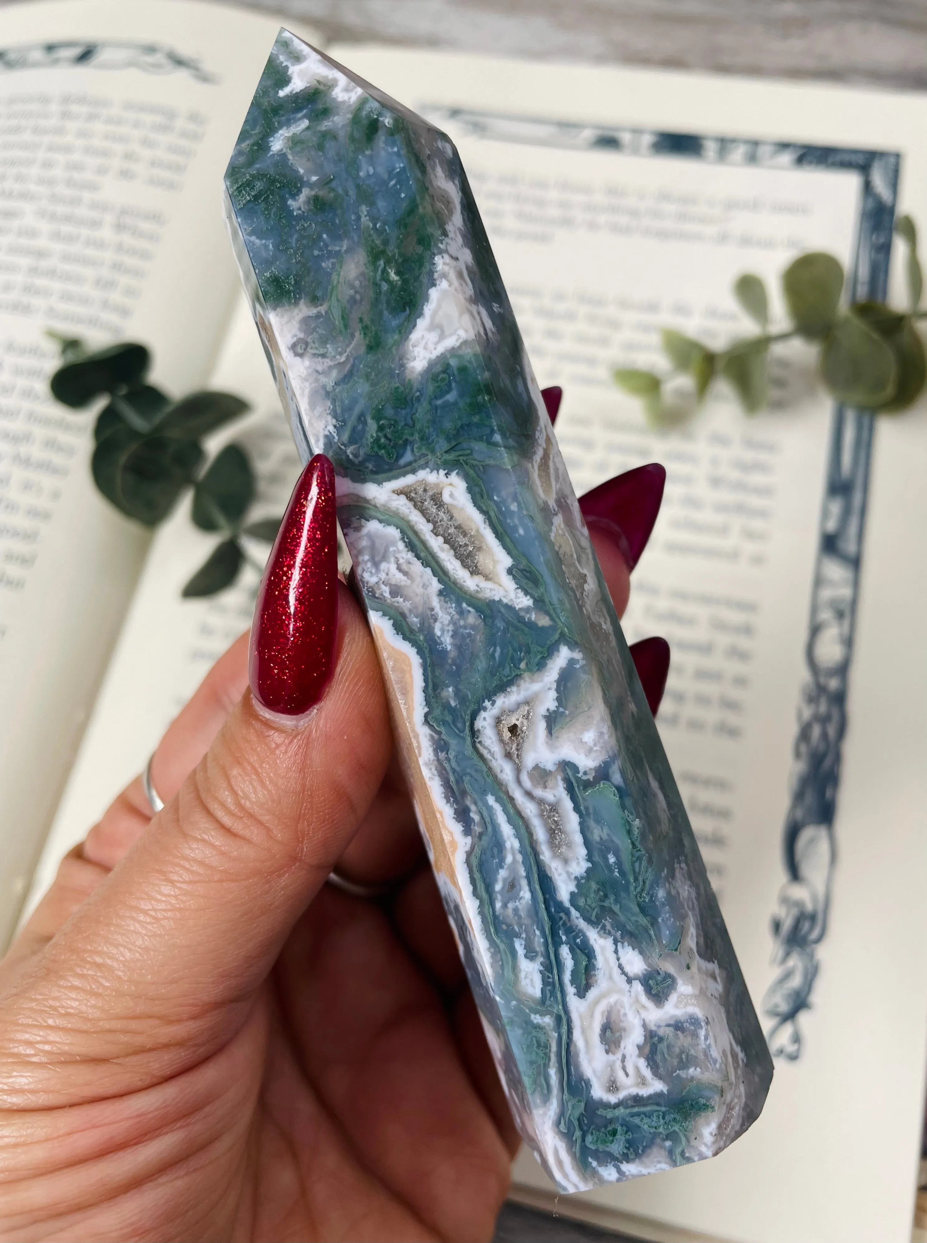 Moss Agate Tower #1