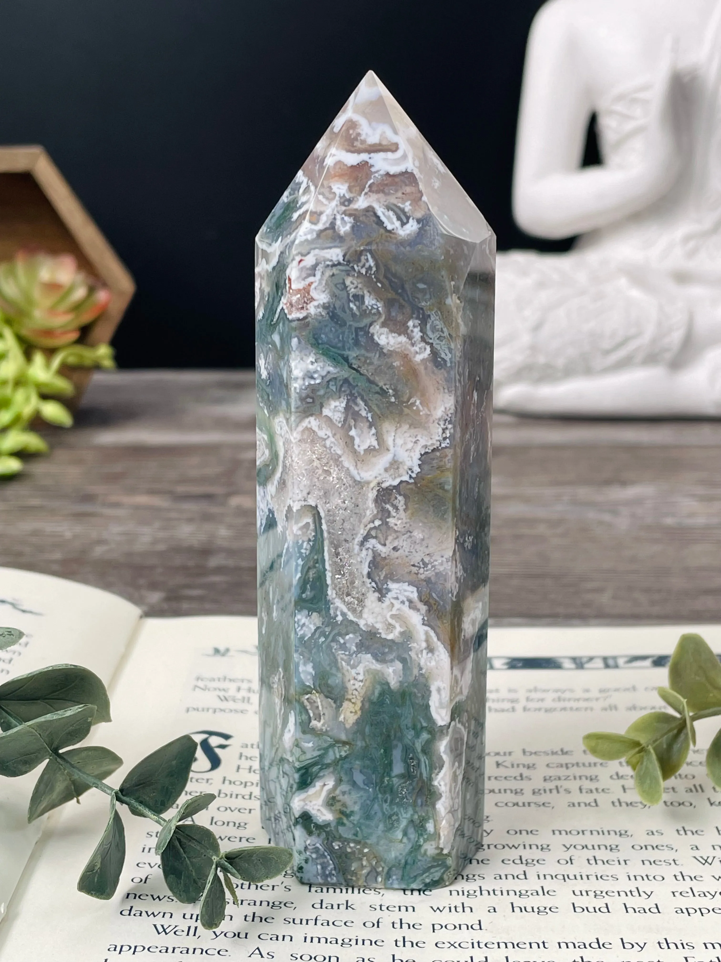 Moss Agate Tower #2