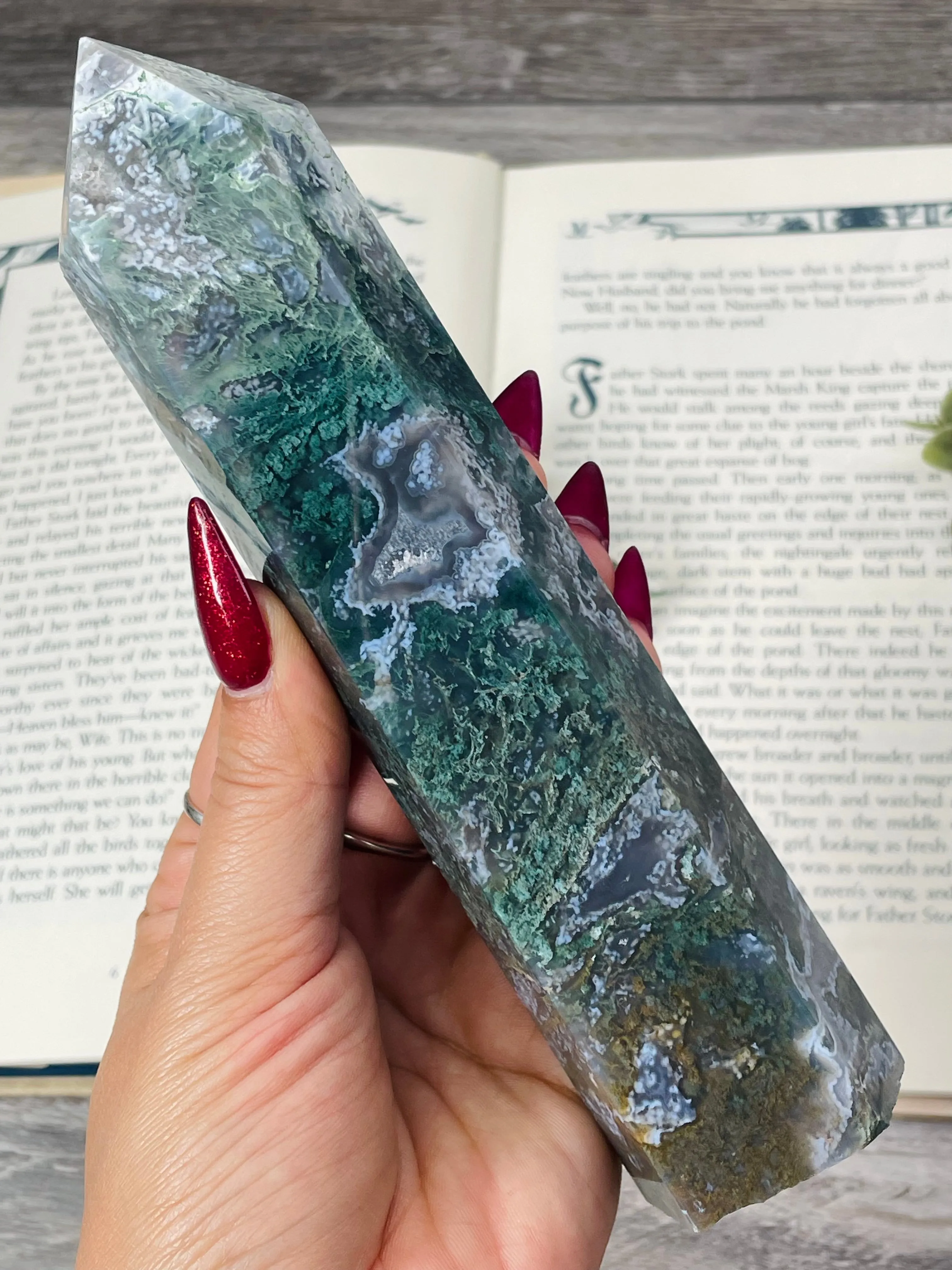 Moss Agate Tower #3