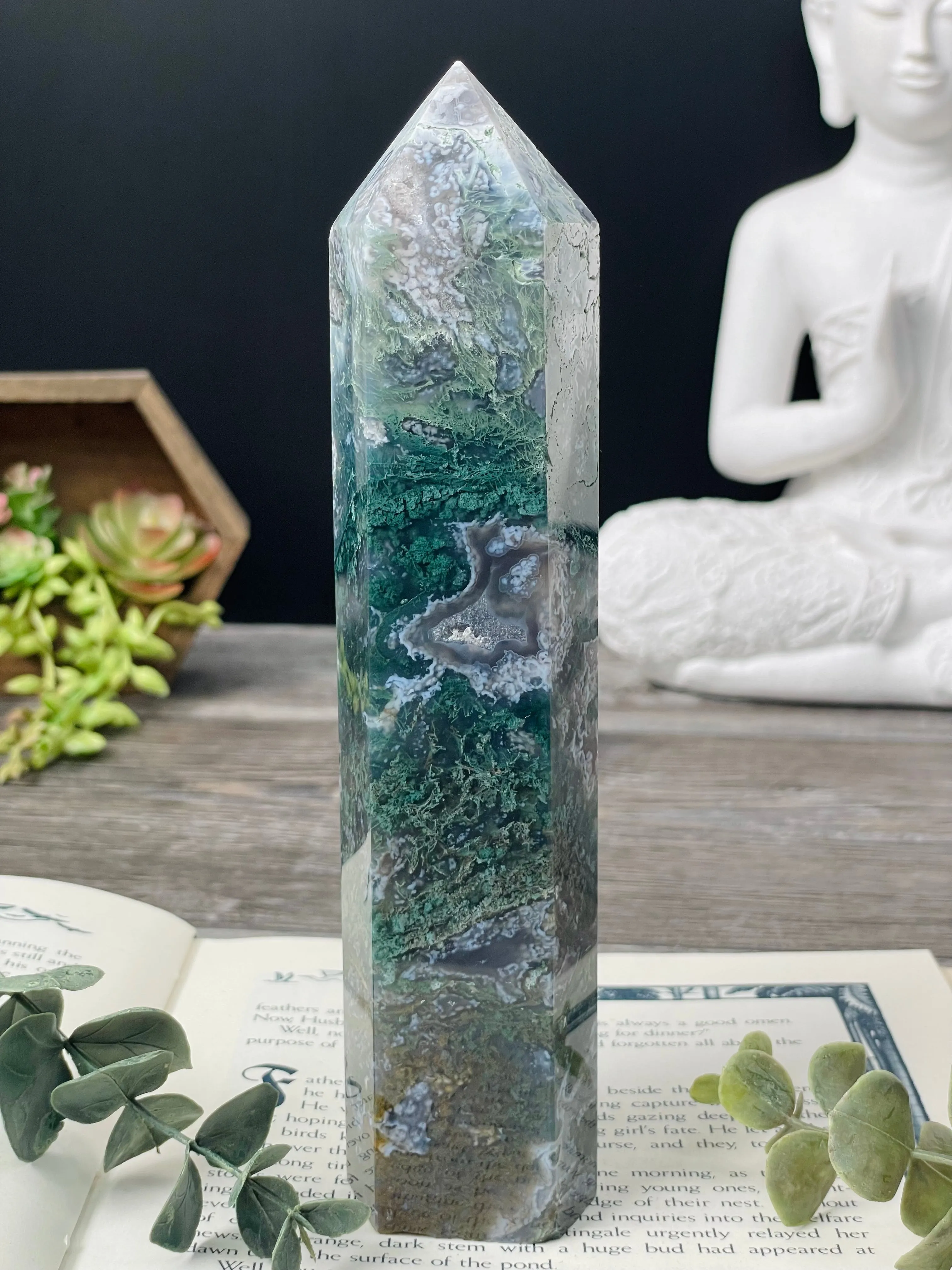 Moss Agate Tower #3