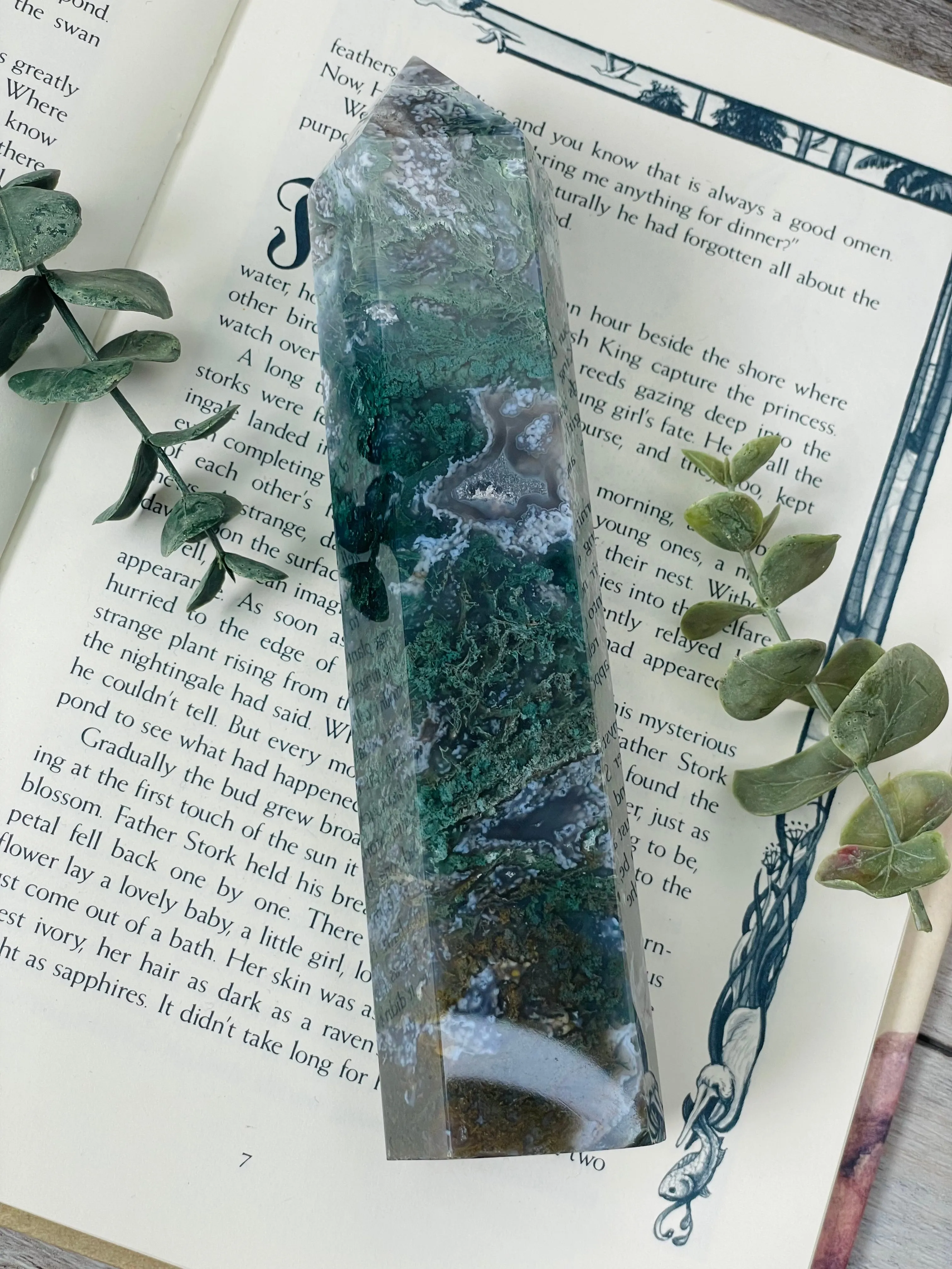 Moss Agate Tower #3