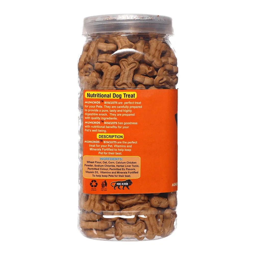 Munchos Chicken Flavor Biscuit Dog Treats