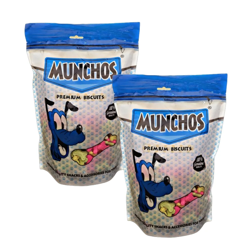 Munchos Premium Biscuits Dog Treats (Assorted)
