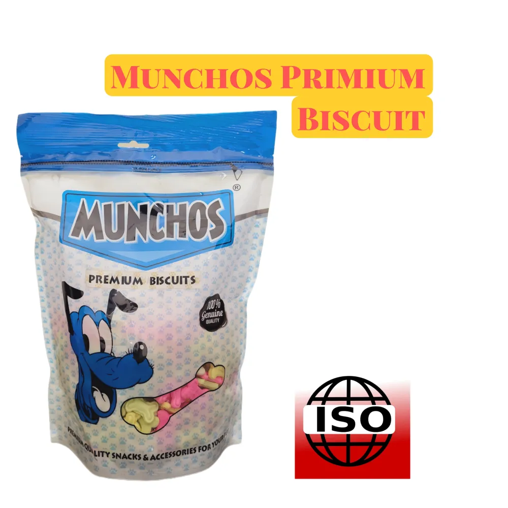 Munchos Premium Biscuits Dog Treats (Assorted)