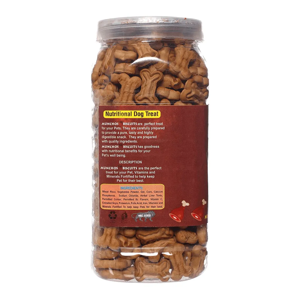 Munchos Real Mutton Flavour Biscuit Dog Treats