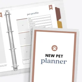 New Pet Planner
