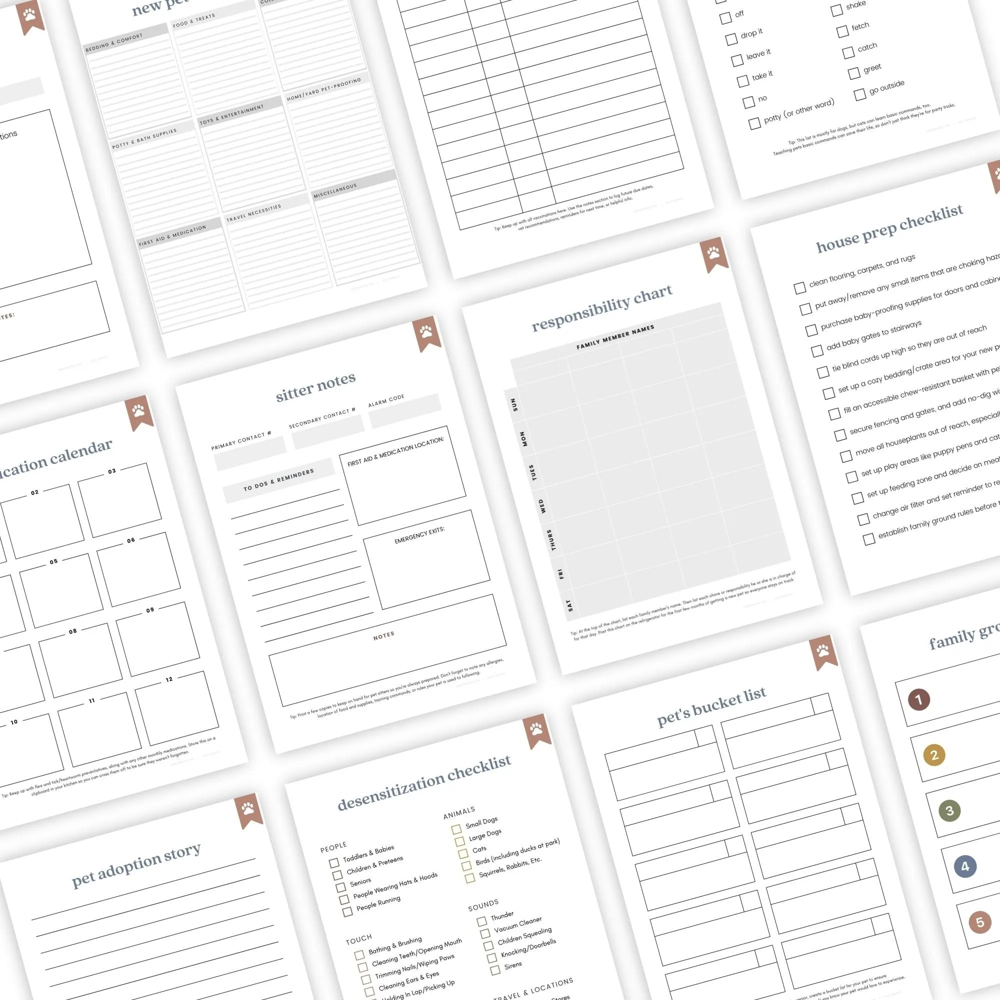 New Pet Planner
