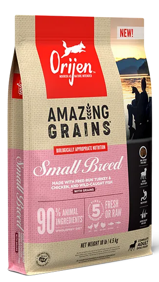 ORIJEN Amazing Grains: Small Breed