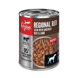 Orijen Regional Red Stew Recipe With Shredded Beef and Lamb, 12.8-oz Case of 12
