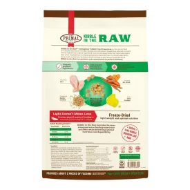 PRIMAL PET FOODS KIBBLE IN THE RAW  SMALL BREED CHICKEN RECIPE - 4LB