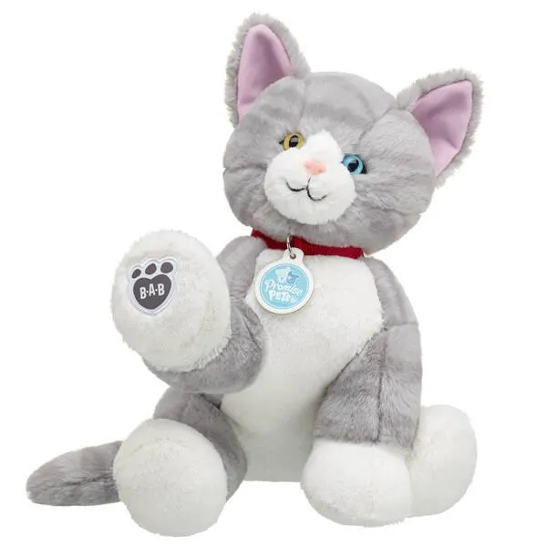 Promise Pets Grey and White Kitty