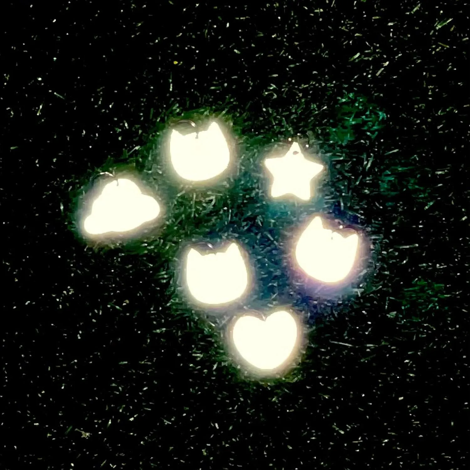 Reflective Cat Charm - Safety Tag. Lightweight, High Visibility, Waterproof. Fits All Collars.