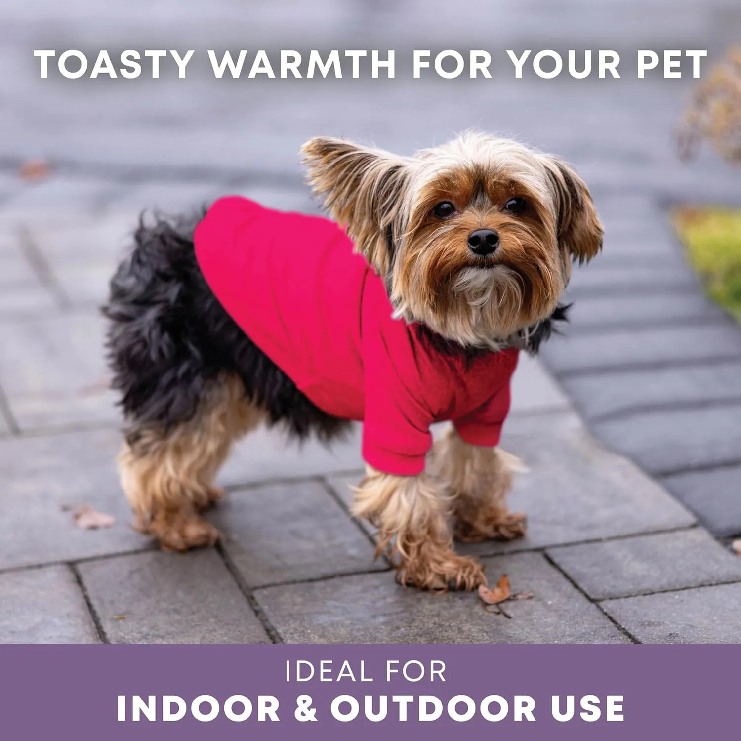 Rocky Thermal Jacket Clothes Fleece Lined Sweater for Dogs, Puppies, Warm Coat Bodysuit Onesie One Piece Vest Pet Jammies with Leg Warmers for Small, Medium, Large Dogs Cats (Coral, XX-Small)