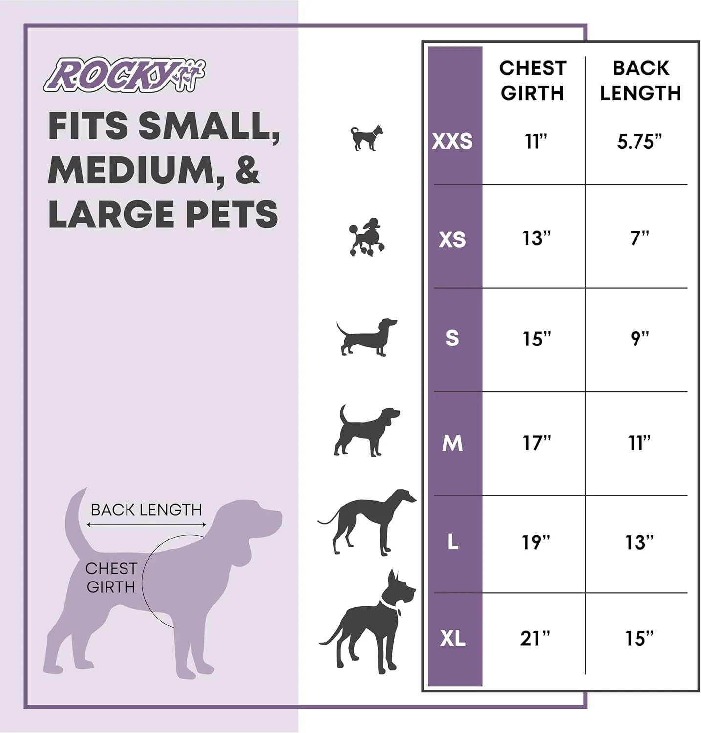 Rocky Thermal Jacket Clothes Fleece Lined Sweater for Dogs, Puppies, Warm Coat Bodysuit Onesie One Piece Vest Pet Jammies with Leg Warmers for Small, Medium, Large Dogs Cats (Coral, XX-Small)