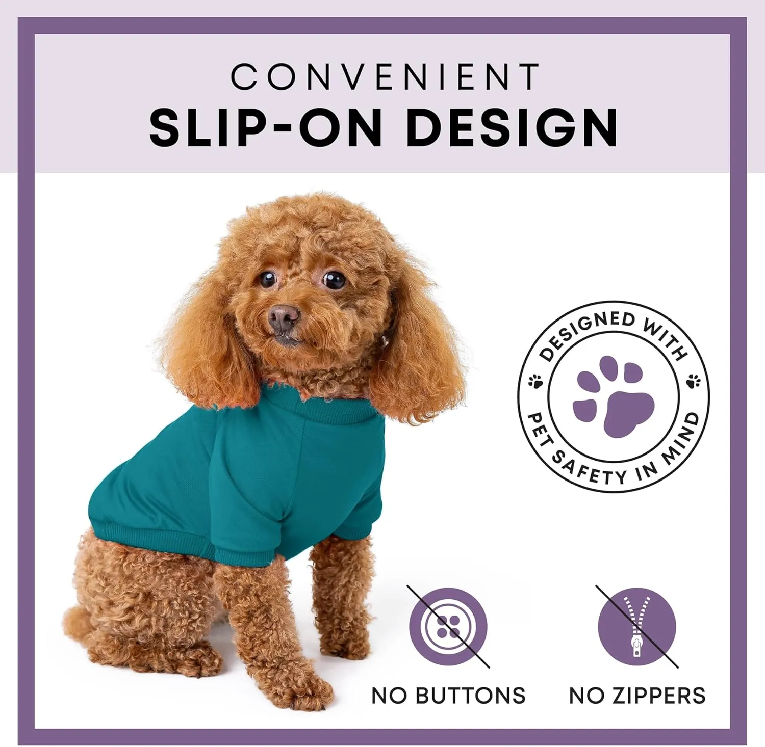 Rocky Thermal Jacket Clothes Fleece Lined Sweater for Dogs, Puppies, Warm Coat Bodysuit Onesie One Piece Vest Pet Jammies with Leg Warmers for Small, Medium, Large Dogs Cats (Jade, X-Small)